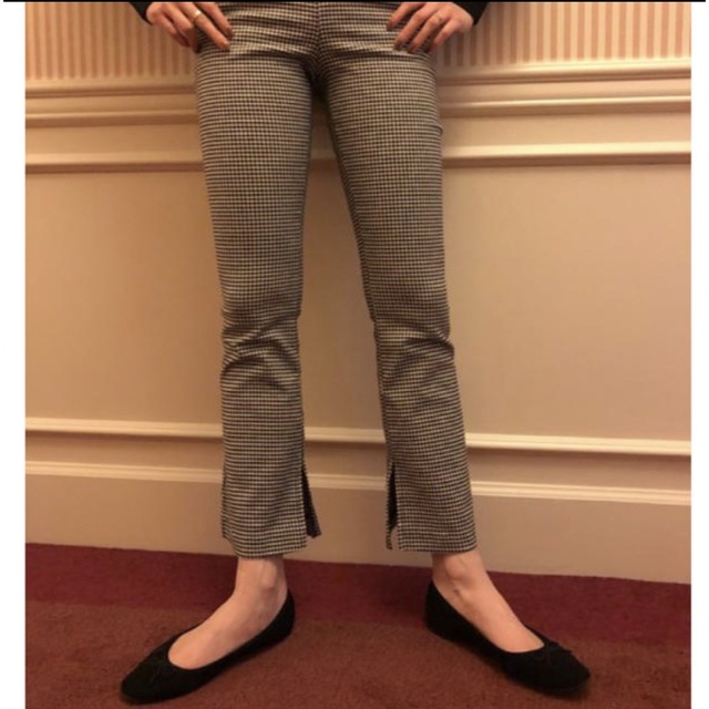 papermoon plaid skinny pants