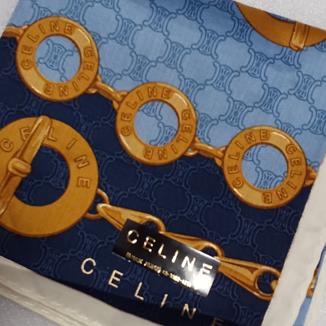 celine(セリーヌ)の値下げ📌セリーヌ☆大判ハンカチ レディースのファッション小物(ハンカチ)の商品写真