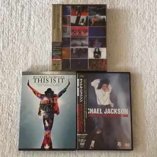 【パネル様専用】マイケル・ジャクソン　 DVD　<３セット>(ミュージック)