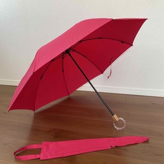 マッキントッシュフィロソフィー(MACKINTOSH PHILOSOPHY)の大森商店　雨傘　55cm折　ピンク　ねじりリング(傘)