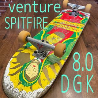 スピットファイア(SPITFIRE)のスケボー　スケートボード　中古スケボー　スピットファイヤ　ベンチャー　DGK(スケートボード)