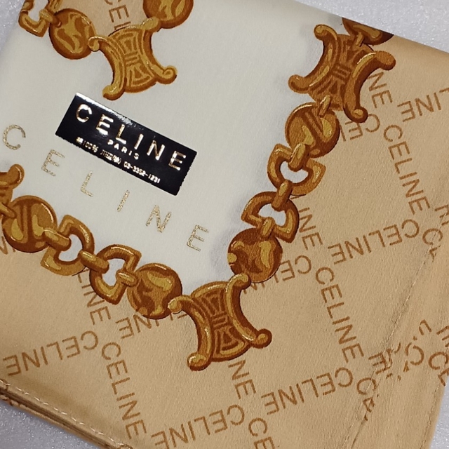 celine(セリーヌ)の値下げ📌セリーヌ☆大判ハンカチ レディースのファッション小物(ハンカチ)の商品写真