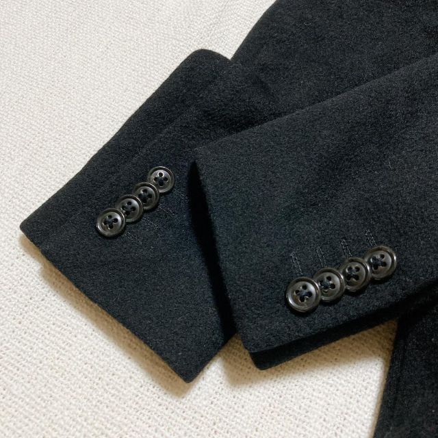 【極美品♡】　アメリカンラグシー　高級素材使用　袖裏デザインロングコート　黒