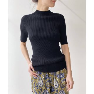 アパルトモンドゥーズィエムクラス(L'Appartement DEUXIEME CLASSE)の【UNION LAUNCH/ユニオンランチ】B/N RIB KNIT(ニット/セーター)