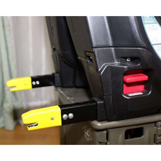 Aprica(アップリカ)の美品Apricaフラディア グロウ ISOFIX DX◆退院時から使えるベッド型 キッズ/ベビー/マタニティの外出/移動用品(自動車用チャイルドシート本体)の商品写真