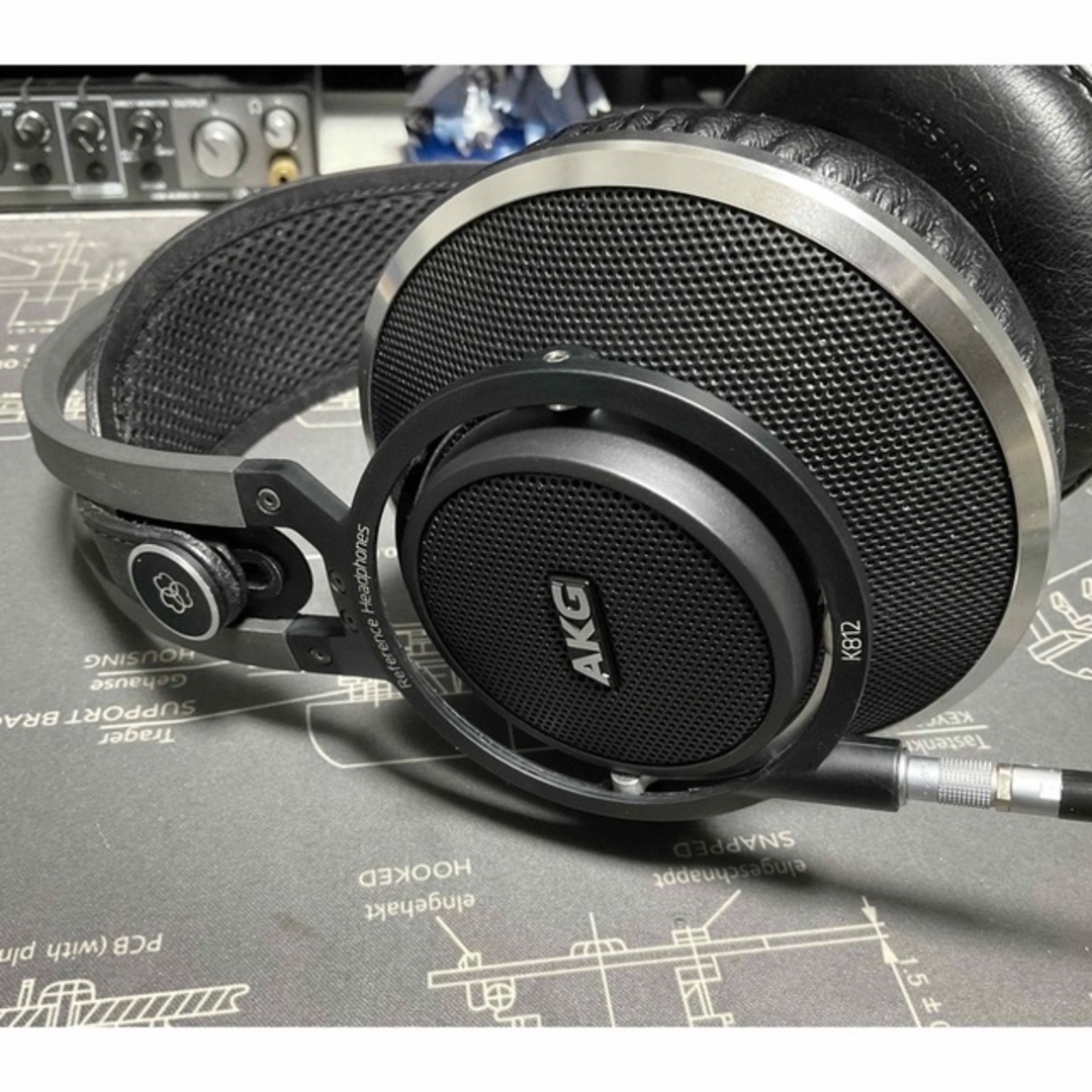 AKG K812 開放型ヘッドホン　(1年保証有)