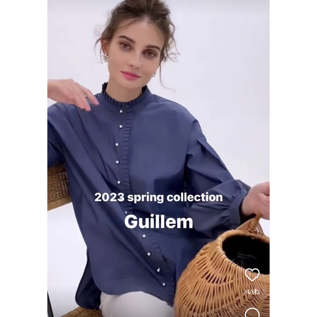 ツルバイマリコオイカワ　Guilleシャツ　ブラウス