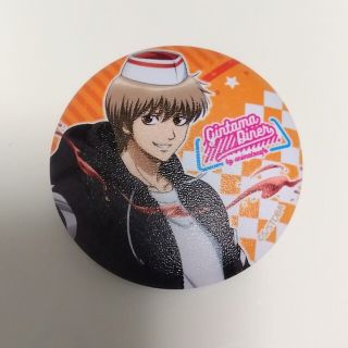 バンダイ(BANDAI)の銀魂 アニカフェ アニメイトカフェ ぷにぷに缶バッジ 沖田(バッジ/ピンバッジ)