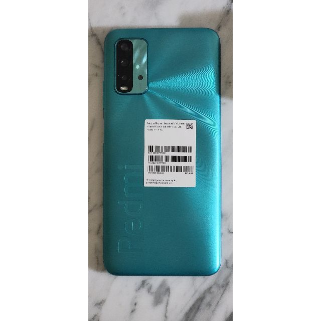 ANDROID(アンドロイド)のXiaomi Redmi 9T 64GB Ocean Green スマホ/家電/カメラのスマートフォン/携帯電話(スマートフォン本体)の商品写真