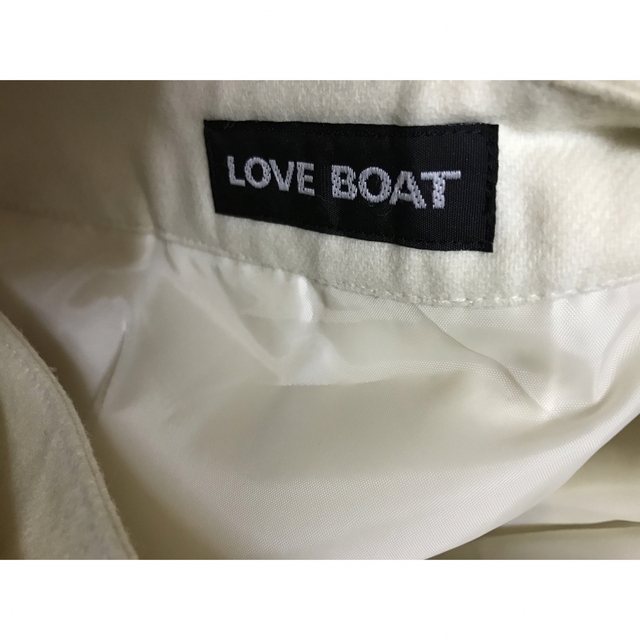 LOVE BOAT(ラブボート)のLOVE BOAT ミニ　巻きスカート　アイボリー レディースのスカート(ミニスカート)の商品写真