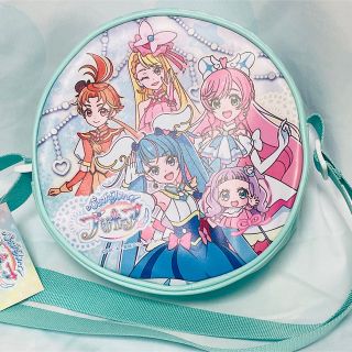 バンダイ(BANDAI)のひろがるスカイプリキュア　斜めがけバッグ　ミントグリーン(キャラクターグッズ)