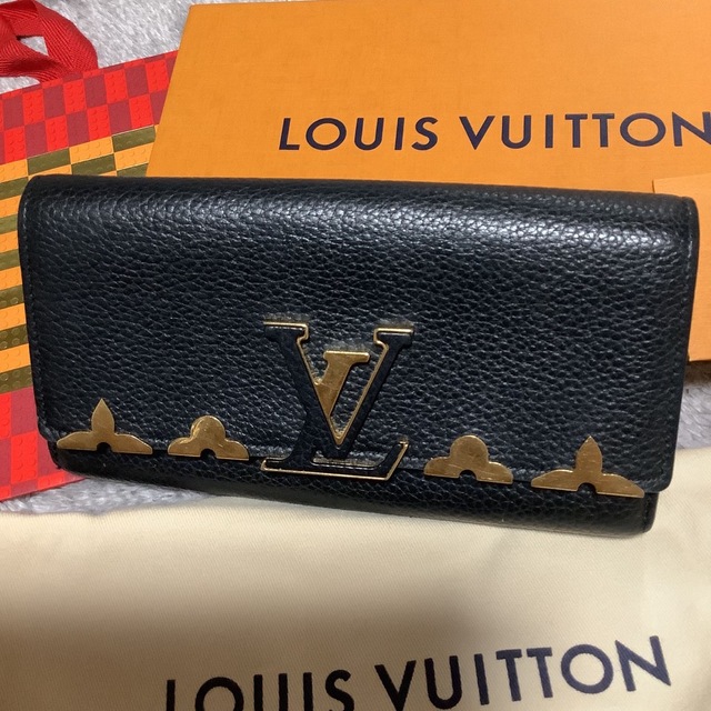 美品！！LOUIS VUITTONルイヴィトン カプシーヌ 長財布