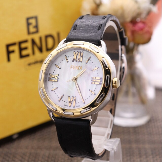 正規品【新品電池】FENDI セレリア/80200M 動作良好 人気モデル古倉時計FENDI