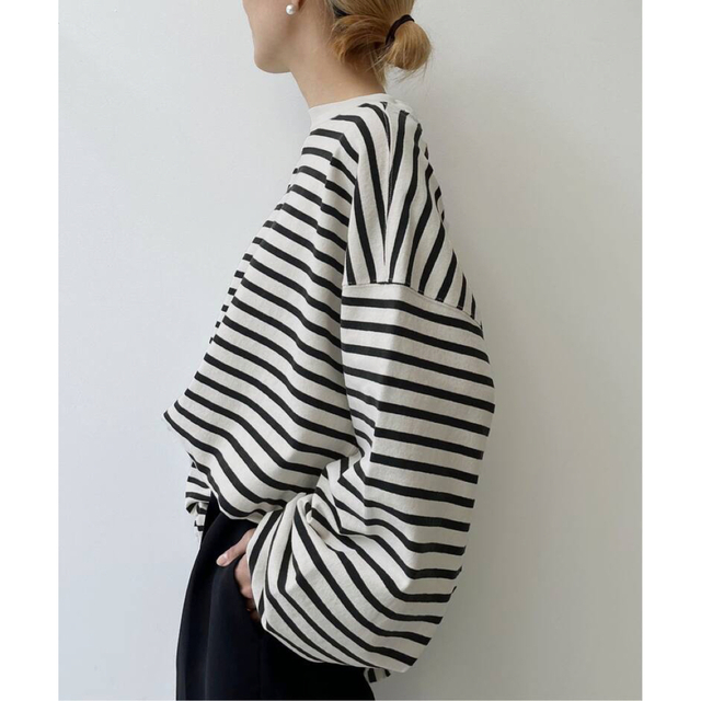 REMI RELIEF レミレリーフ Border L/S T-SH 1