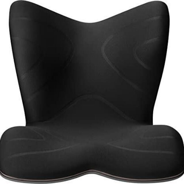 MTG スタイルプレミアム ブラック 姿勢矯正 腰痛 骨盤サポートチェア 座椅子 インテリア/住まい/日用品の椅子/チェア(座椅子)の商品写真