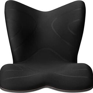 MTG スタイルプレミアム ブラック 姿勢矯正 腰痛 骨盤サポートチェア 座椅子(座椅子)