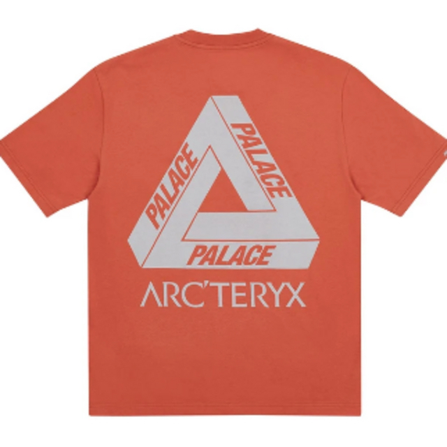 PALACE ARC'TERYX T-SHIRT LARGE OCHRE