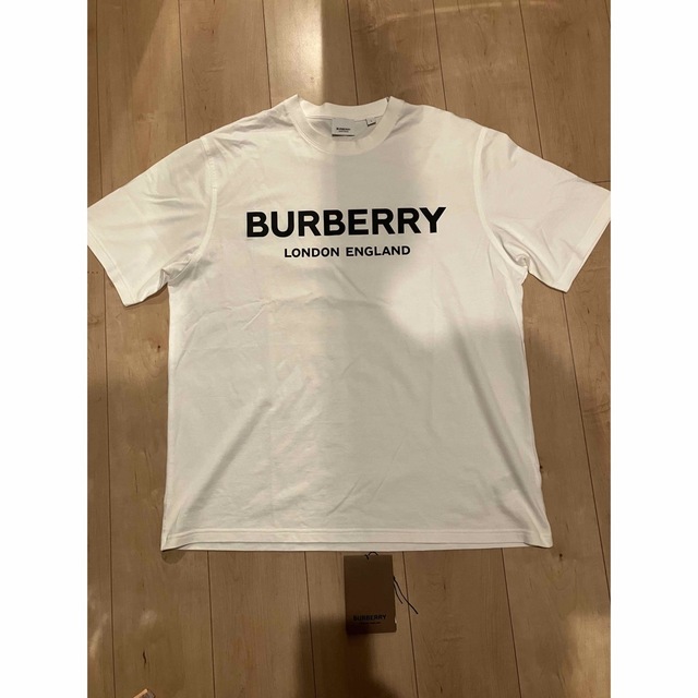 Burberry バーバリー ロゴTシャツ Lサイズ-