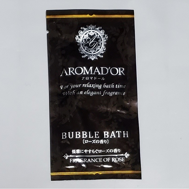 入浴剤 バブルバス AROMAD’OR ローズ コスメ/美容のボディケア(入浴剤/バスソルト)の商品写真