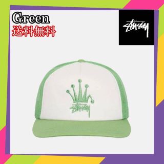 ステューシー(STUSSY)のStussy CROWN STOCK TRUCKER CAP 緑(キャップ)