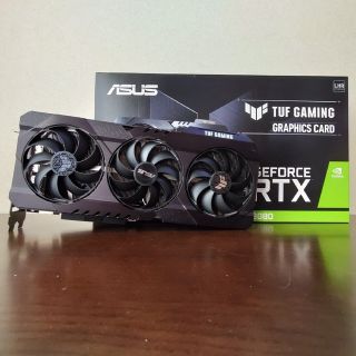 エイスース(ASUS)のASUS TUF RTX3080 10G LHR(PCパーツ)