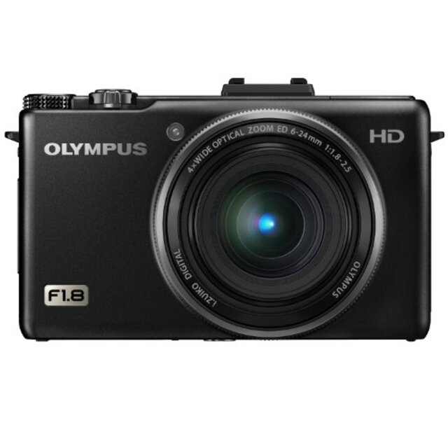 OLYMPUS デジタルカメラ XZ-1 ブラック 1000万画素 1/1.63型高感度CCD 大口径F1.8 i.ZUIKO DIGITALレンズ 3.0型有機ELディスプレイ XZ-1 BLK wgteh8f