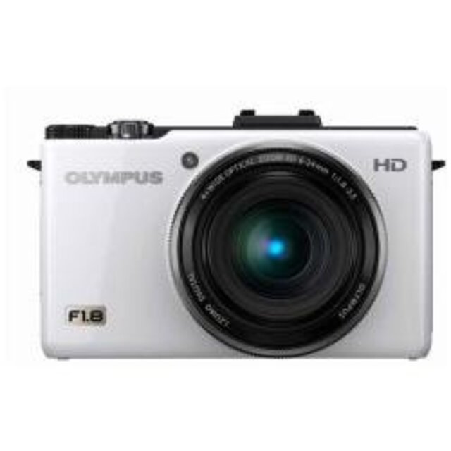 【中古】OLYMPUS デジタルカメラ XZ-1 ホワイト 1000万画素 1/1.63型高感度CCD 大口径F1.8 i.ZUIKO DIGITALレンズ 3.0型有機ELディスプレイ XZ-1 WHT wgteh8f