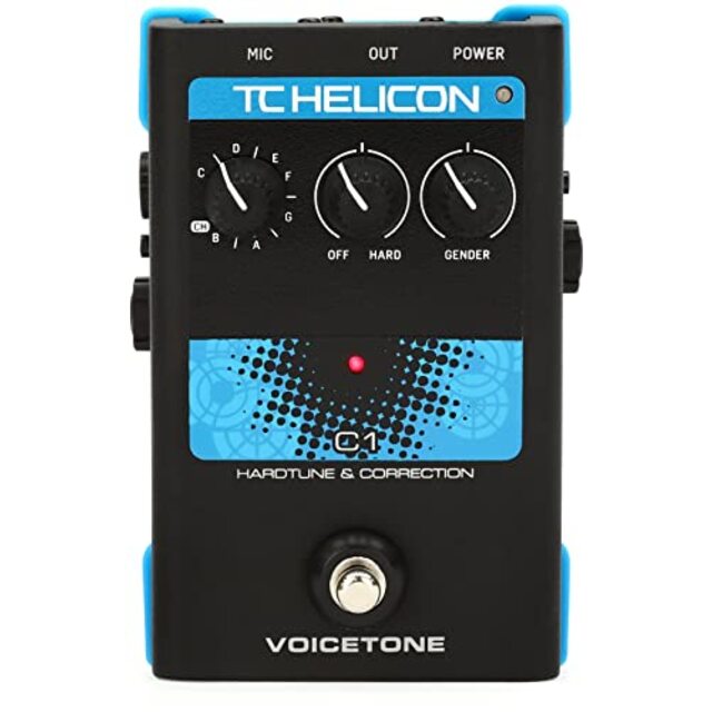 TC-HELICON VoiceTone C1 ボーカル用エフェクター (TCヘリコン ボイストーン C1) wgteh8f