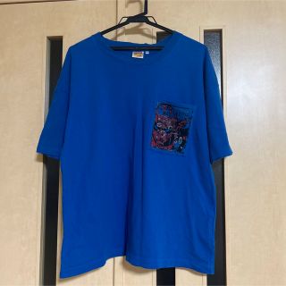 ジーユー(GU)のGU  MARVEL スパイダーマンTシャツ　Lサイズ(Tシャツ/カットソー(半袖/袖なし))