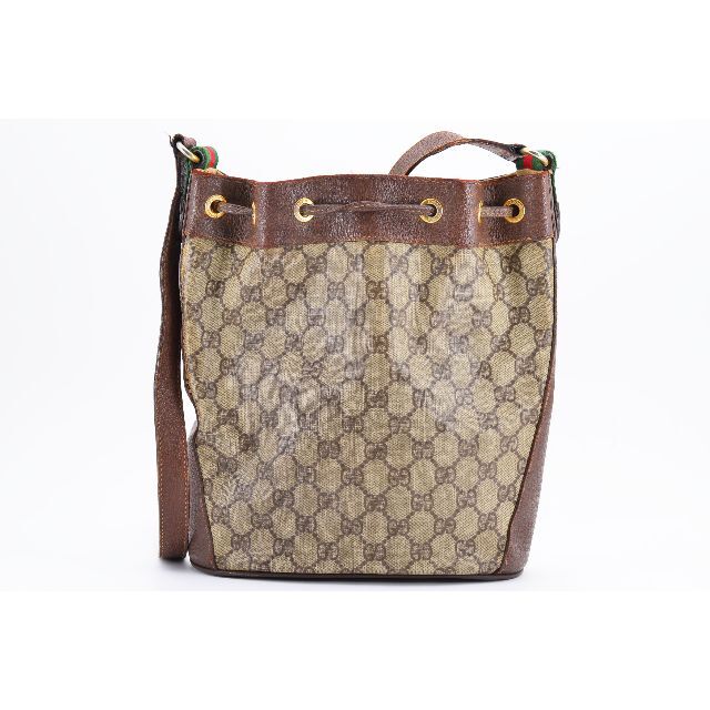 Gucci - Gucci オールドグッチ GG 巾着型 シェリーラインの通販 by