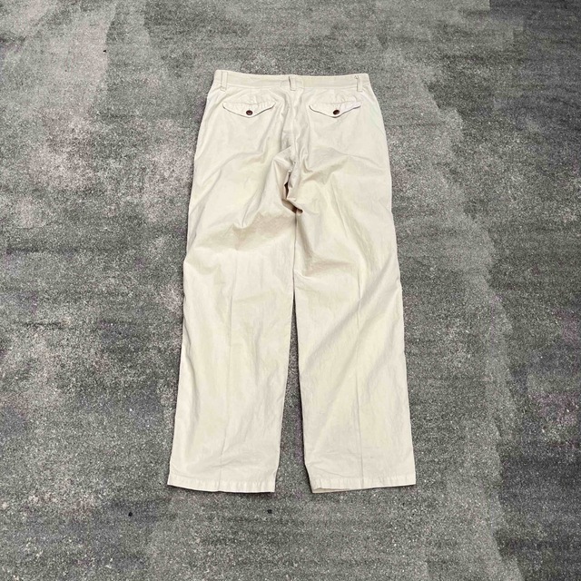 想像を超えての comme des garcons コットン ワイド テーパード