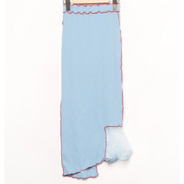 lilLilly(リルリリー)の美品☆リルリリー☆2wayリブフリルスカート レディースのスカート(ロングスカート)の商品写真