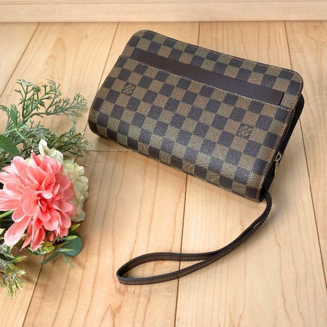 【格安SALEスタート】 LOUIS ポーチ クラッチバッグ セカンドバッグ サンルイ ダミエ ルイヴィトン - VUITTON セカンドバッグ+クラッチバッグ