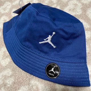 ジョーダン(Jordan Brand（NIKE）)のジョーダン⭐︎ジュニアバケットハットブルー(帽子)