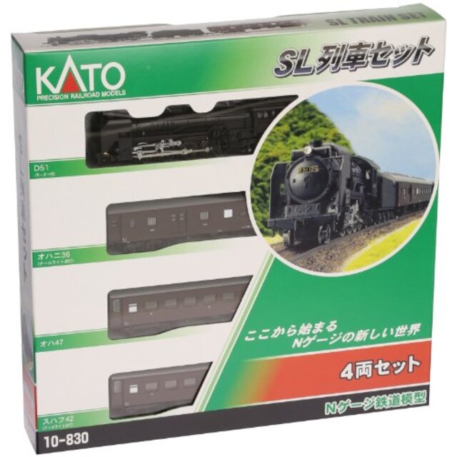 KATO Nゲージ SL列車セット 4両セット 10-830 鉄道模型 客車 wgteh8f