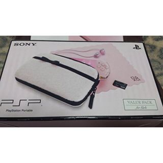 【中古】PSP「プレイステーション・ポータブル」 バリュー・パック for Girls(PSPJ-30019)【メーカー生産終了】 wgteh8f(その他)