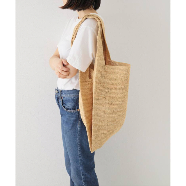 seya - seya ラフィアショッピングバッグ トートの通販 by suu shop