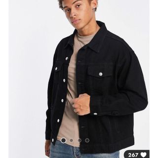 ユニセックス ASOS デニムジャケット ジージャン