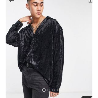 エイチアンドエム(H&M)の新品未使用　完売品　ASOS サテンシャツ(シャツ)