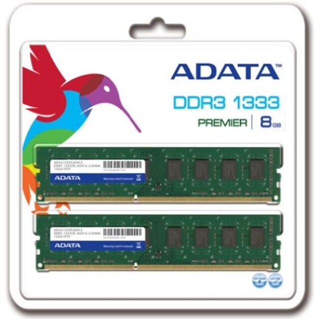 A-DATA 増設メモリ 240pin Unbuffered DDR3-1333 ( PC3-10600 ) 8GB ( 4GBx2 ) CL9 [14156] AD3U1333C4G9-2 wgteh8f