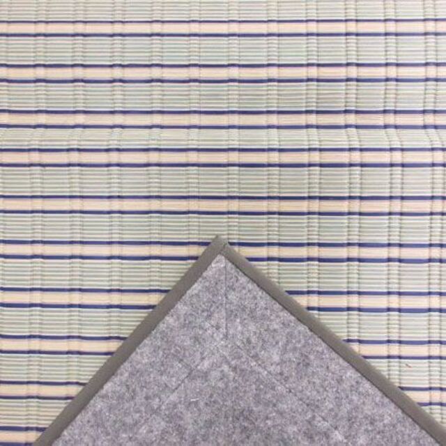 添島勲商店 国産 い草  裏貼り加工 掛川織  本間2畳 約190×190cm インテリア/住まい/日用品のラグ/カーペット/マット(ラグ)の商品写真