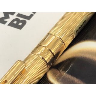 MONTBLANC - 未使用!金運を引き寄せる黄金色!☆輝く総金張り稀少な