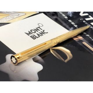 MONTBLANC - 未使用!金運を引き寄せる黄金色!☆輝く総金張り