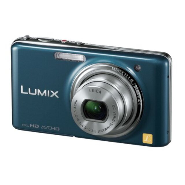 パナソニック デジタルカメラ LUMIX FX77 スエードブルー DMC-FX77-A wgteh8f