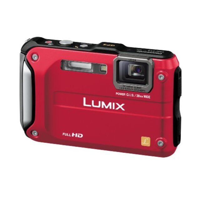 パナソニック デジタルカメラ LUMIX FT3 スパーキーレッド DMC-FT3-R wgteh8f