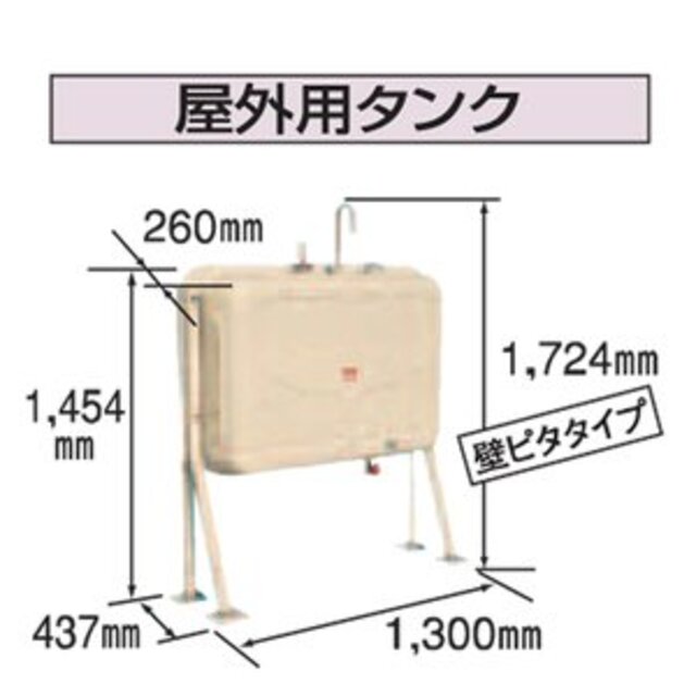 CORONA（住宅設備） ####コロナ【TC-201X(E)】石油タンク 内容量198L 屋外用 壁ピタタイプ 