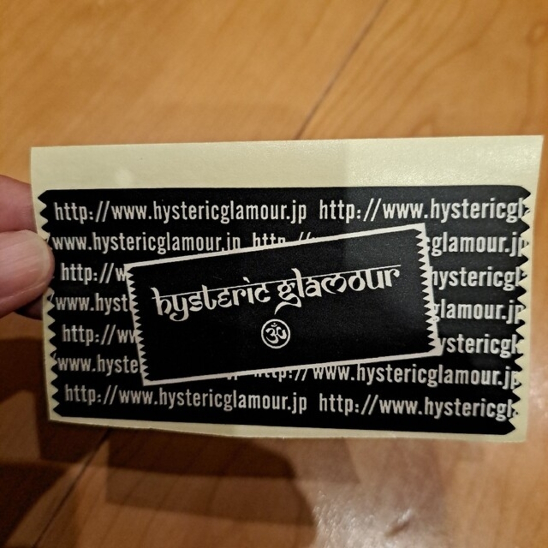 HYSTERIC GLAMOUR(ヒステリックグラマー)のヒステリックグラマーシール2枚セット エンタメ/ホビーのコレクション(ノベルティグッズ)の商品写真