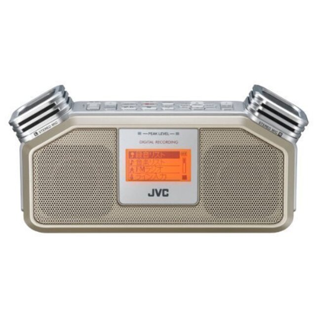 JVC RD-R1-N ポータブルデジタルレコーダー ライトゴールド wgteh8f
