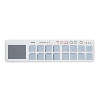 【中古】KORG 定番 USB MIDIコントローラー nanoPAD2 WH ホワイト ベロシティ対応 16パッド 音楽制作 DTM コンパクト設計で持ち運びに最適 すぐに始めら wgteh8f(その他)