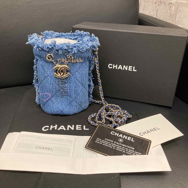 新品未使用☆激かわっ☆CHANEL☆デニム☆チェーンショルダー☆ミニ☆